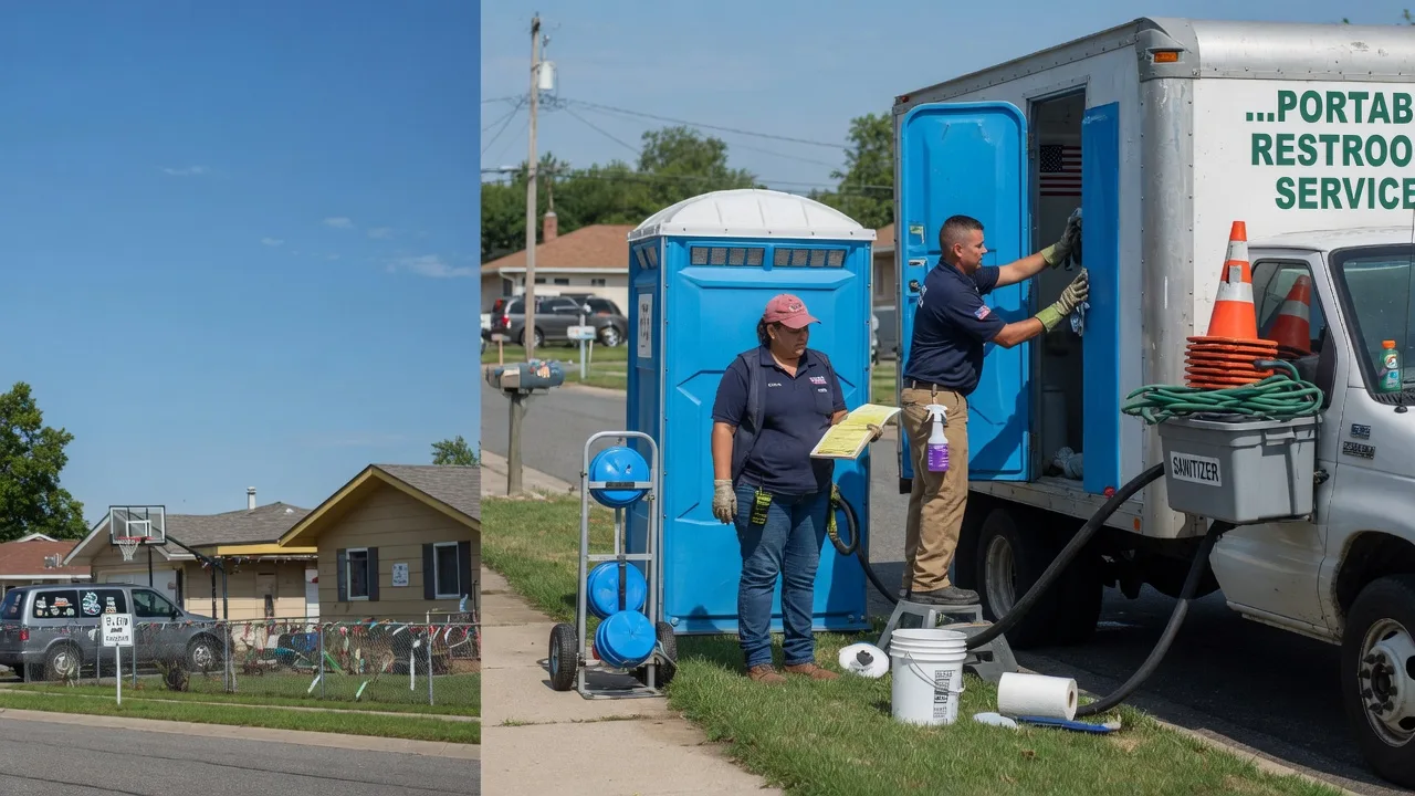 Portable Toilet Rental in Spencerville, IN near me